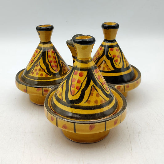 Mini Tajine Porta Spezie Salse Ceramica Terracotta Marocco Marocchina 0203221302