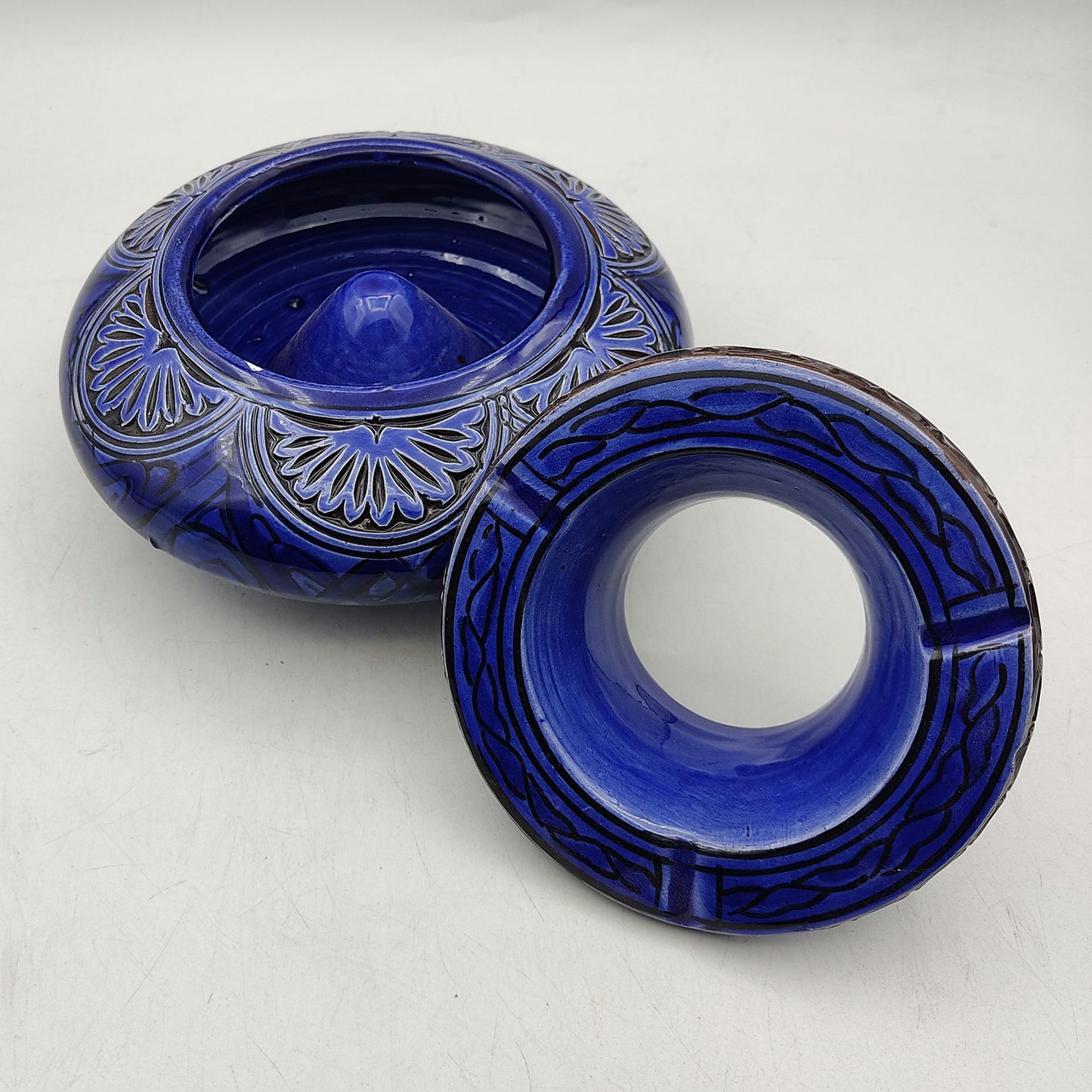 Posacenere Ceramica Antiodore Terracotta Etnico Marocco Marocchina 0212211402