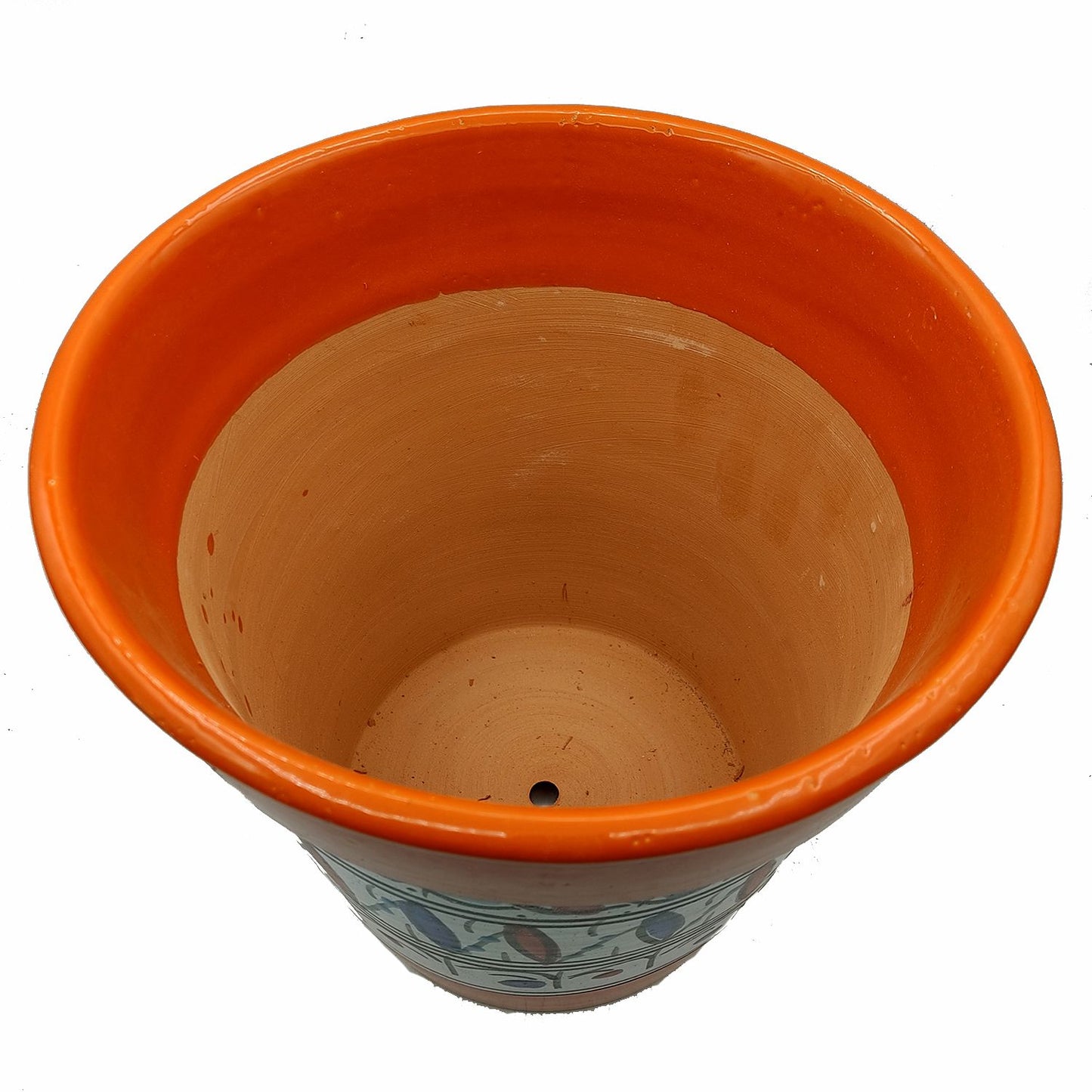 Vaso Terracotta Tunisino Marocchino Etnico Decoro Fioriera Ceramica 0411221019
