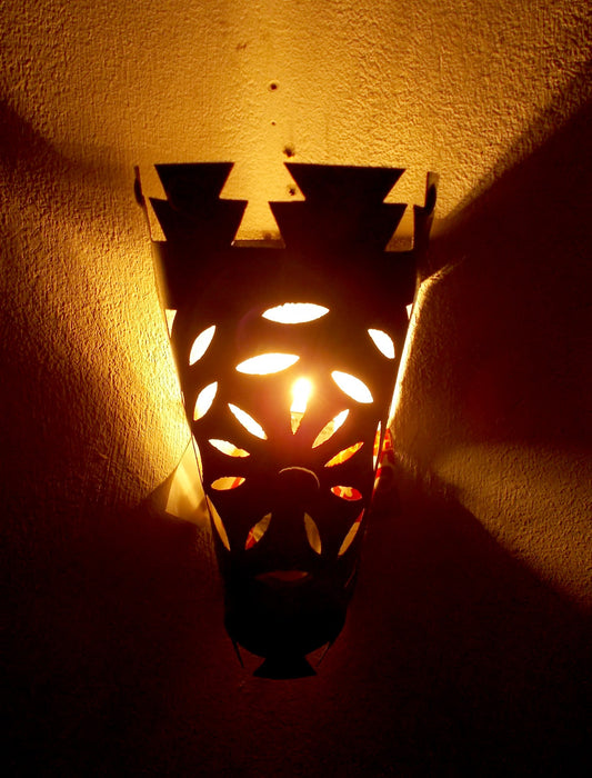 Applique da muro lampada lanterna ferro battuto MAROCCO MAROCCHINA 3011181132