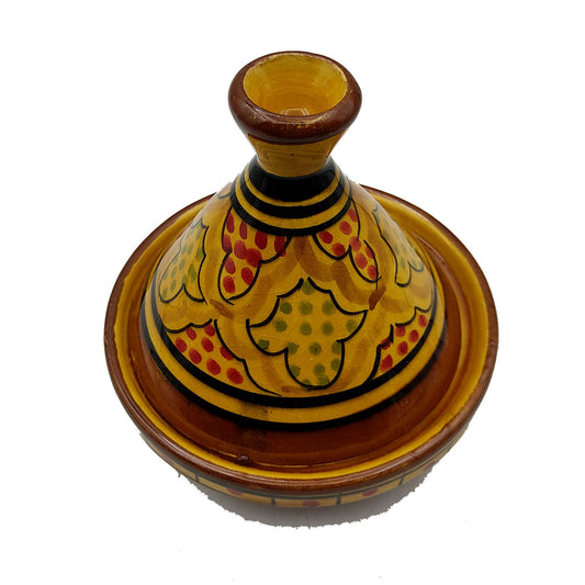 Mini Tajine Etnica Marocco Marocchina Spezie Salse Ceramica Terracotta 1702221316