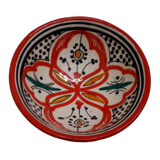 Arredamento Etnico Ciotola Salse Zuppa Marocchina Ceramica Terracotta 0711181641