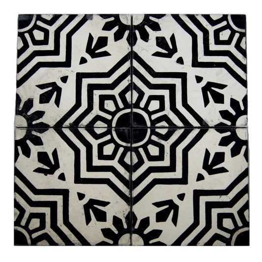 Arredamento Etnico Cementine Marocchine Marocco Piastrelle Mattonelle 20x20 012
