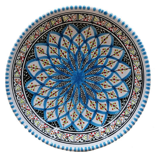 Etnico Arredo Piatto Ceramica Portata Decorativo Marocchino Tunisino 0611200910