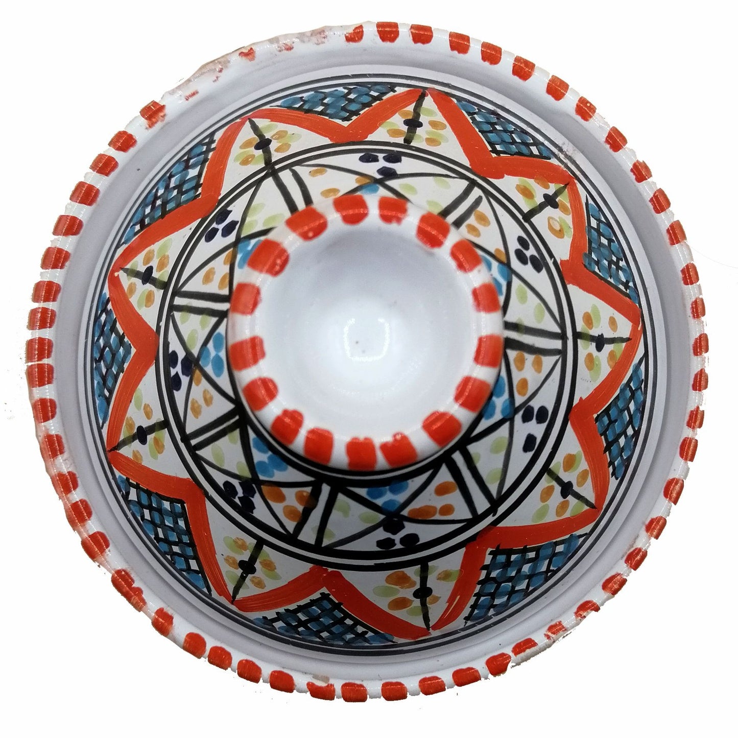 Mini Tajine Etnico Porta Spezie Salse Ceramica Marocchina Tunisina 1211201233