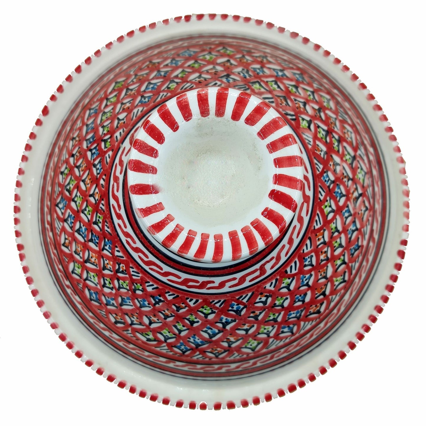 Tajine Decorativa Elite Ceramica Marocchina Tunisina Etnica Grande 0311201104