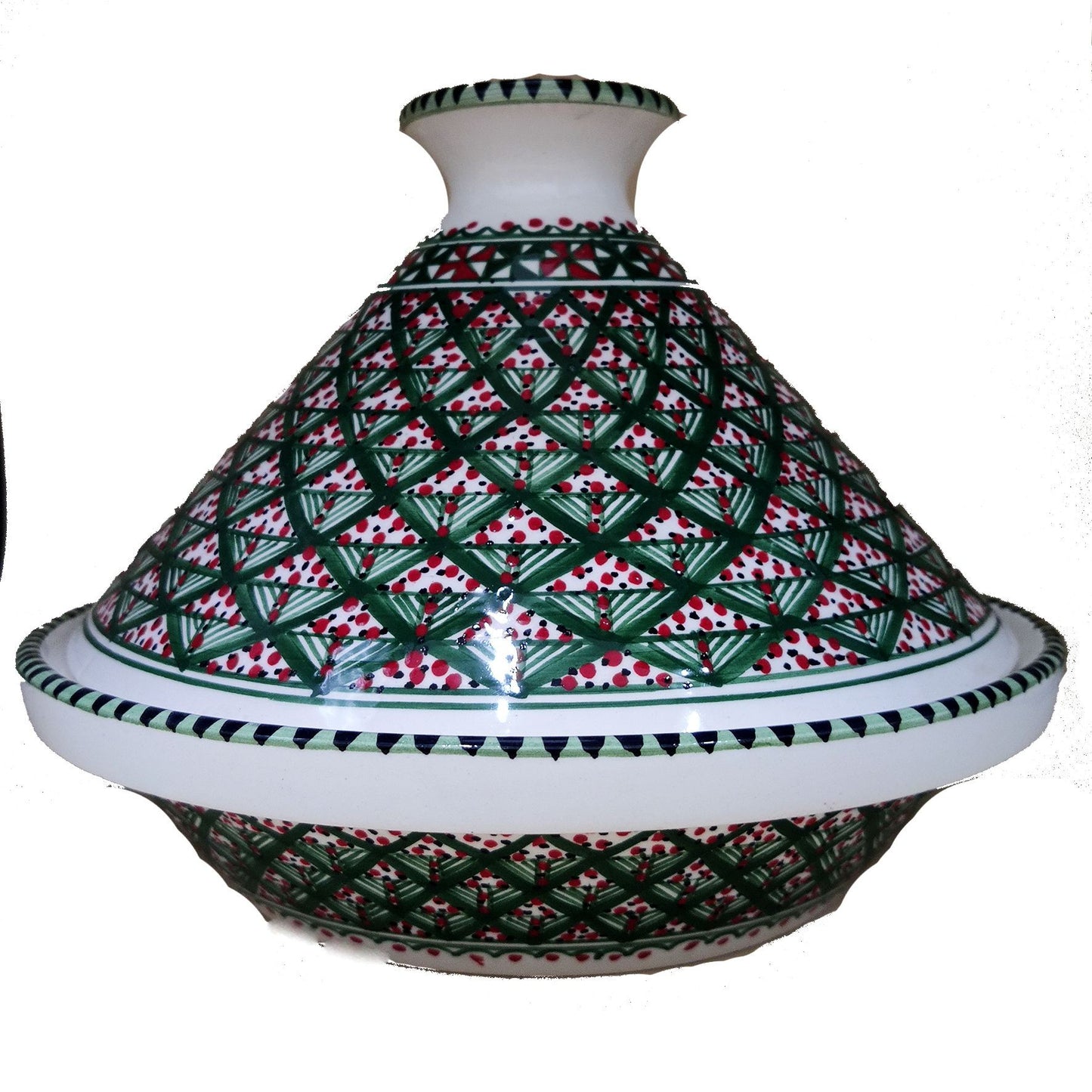 Tajine Decorativa Elite Ceramica Marocchina Tunisina Etnica Grande 0311201105