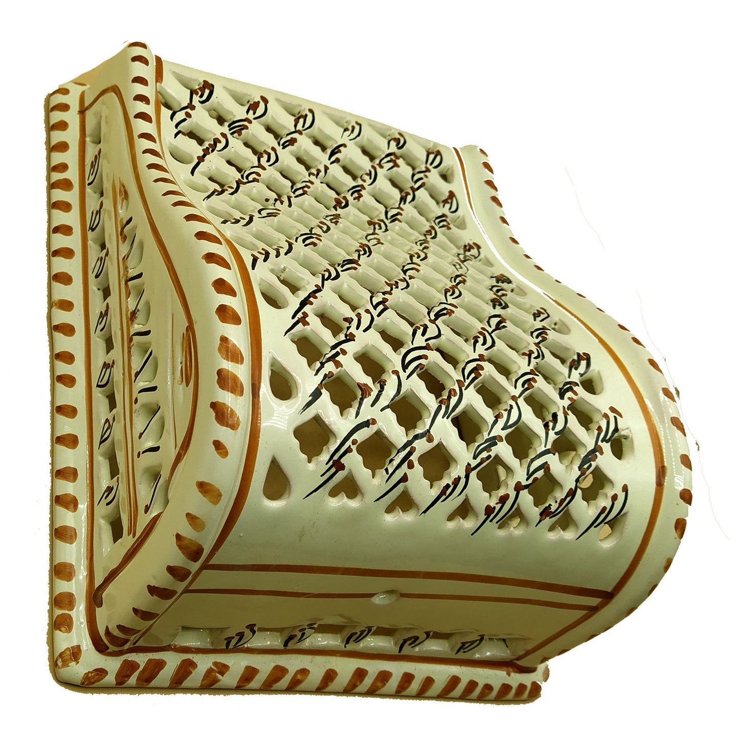 Arredo Etnico Applique Parete Lampada Terracotta Tunisina Marocchina 1201211015