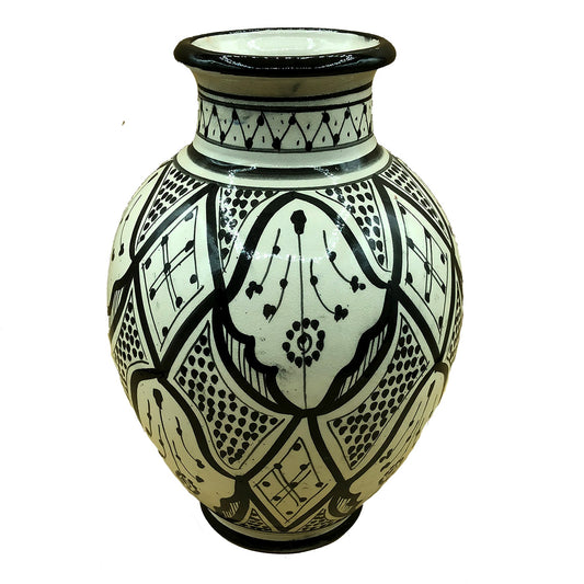 Vaso Berbero Etnico Marocchino Ceramica Terracotta Orientale H. 28 cm 0904211040
