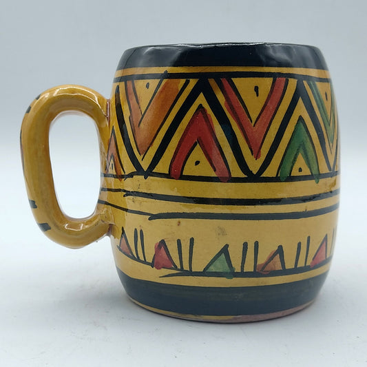 Arredamento Etnico Bicchiere Boccale Ceramica Terre Cuite Marocchino 0405211021