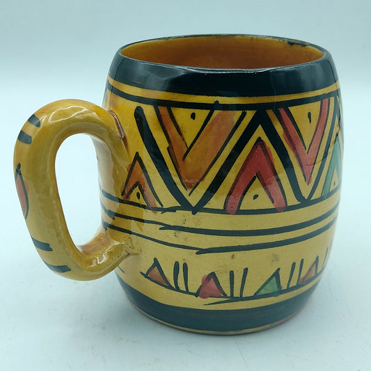 Arredamento Etnico Bicchiere Boccale Ceramica Terre Cuite Marocchino 0405211021