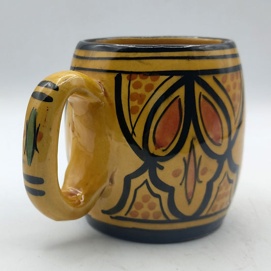 Arredamento Etnico Bicchiere Boccale Ceramica Terre Cuite Marocchino 0405211055
