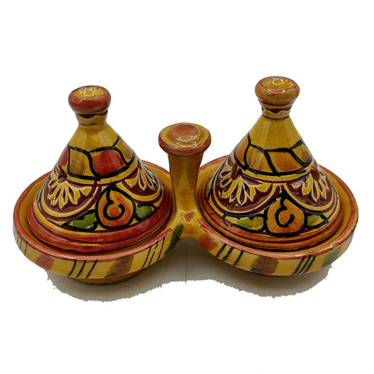 Mini Tajine Porta Spezie Salse Ceramica Terracotta Marocco Marocchina 0106211200