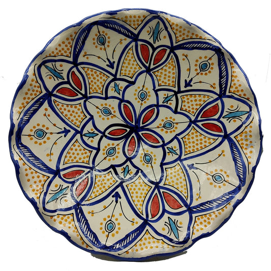 Insalatiera Fruttiera Centrotavola Ceramica Etnica Marocco Marocchino 0605211207