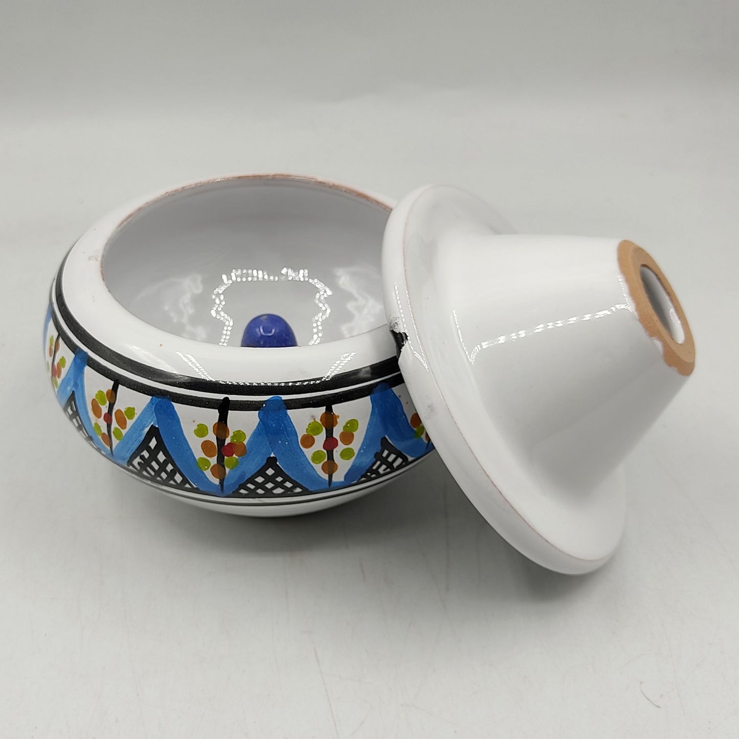 Etnico Arredo Posacenere Ceramica Antiodore Tunisina Marocchina 2007211104
