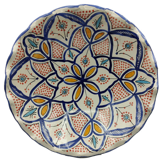 Insalatiera Fruttiera Centrotavola Ceramica Etnica Marocco Marocchino 0605211210