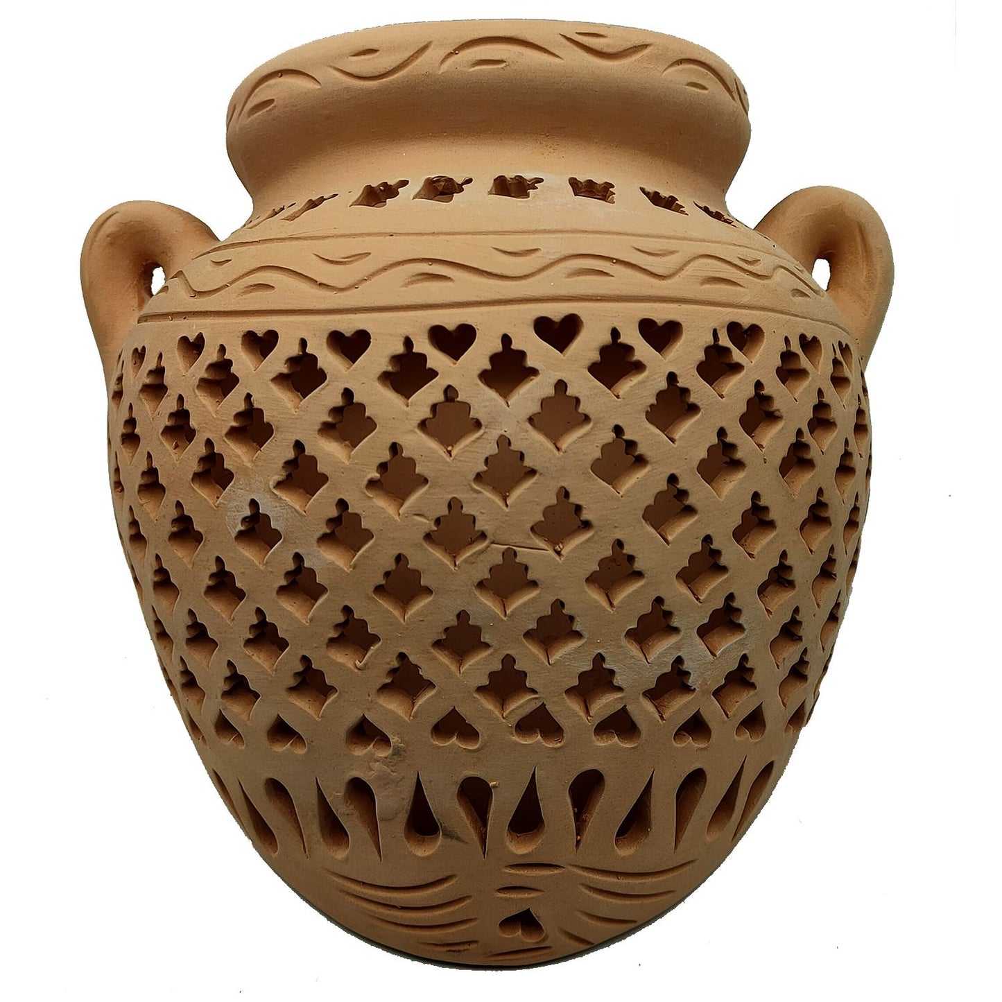 Vaso Anfora Etnico Tunisino Marocchino Ceramica Terracotta Orientale 3009221500