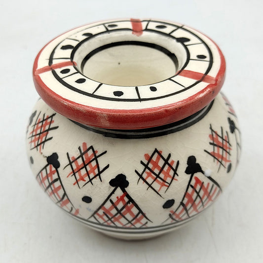 Posacenere Ceramica Antiodore Terracotta Etnico Marocco Marocchina 2611211329