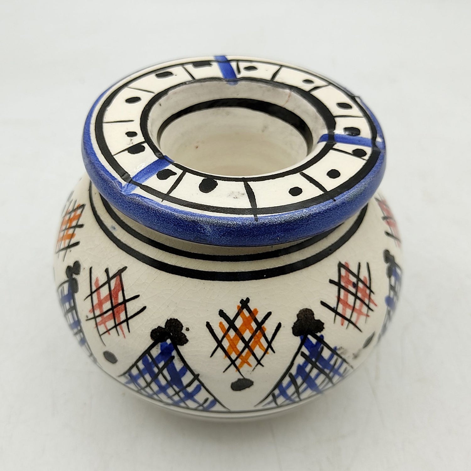 Posacenere Ceramica Antiodore Terracotta Etnico Marocco Marocchina 2611211331