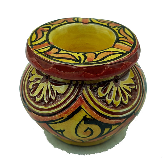 Posacenere Ceramica Antiodore Terracotta Etnico Marocco Marocchina 3003211300