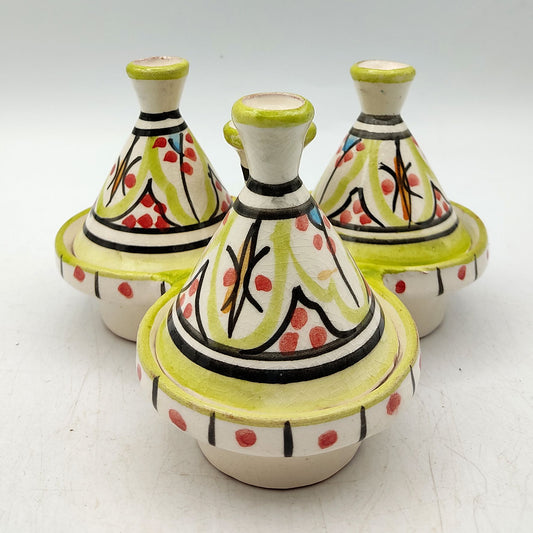 Mini Tajine Porta Spezie Salse Ceramica Terracotta Marocco Marocchina 0203221305