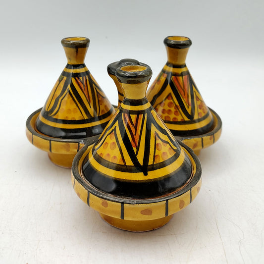 Mini Tajine Porta Spezie Salse Ceramica Terracotta Marocco Marocchina 0203221312