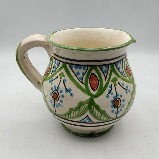 Brocca Caraffa Ceramica Terracotta Etnica Marocco Marocchina L. 0,5 Dipinta Mano 0302221100