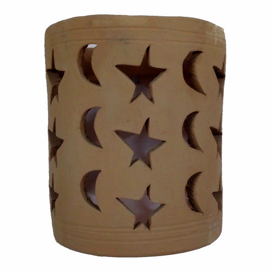 Applique Da Parete Lampada Lanterna In Terracotta 0802211000 Marocchina Etnico