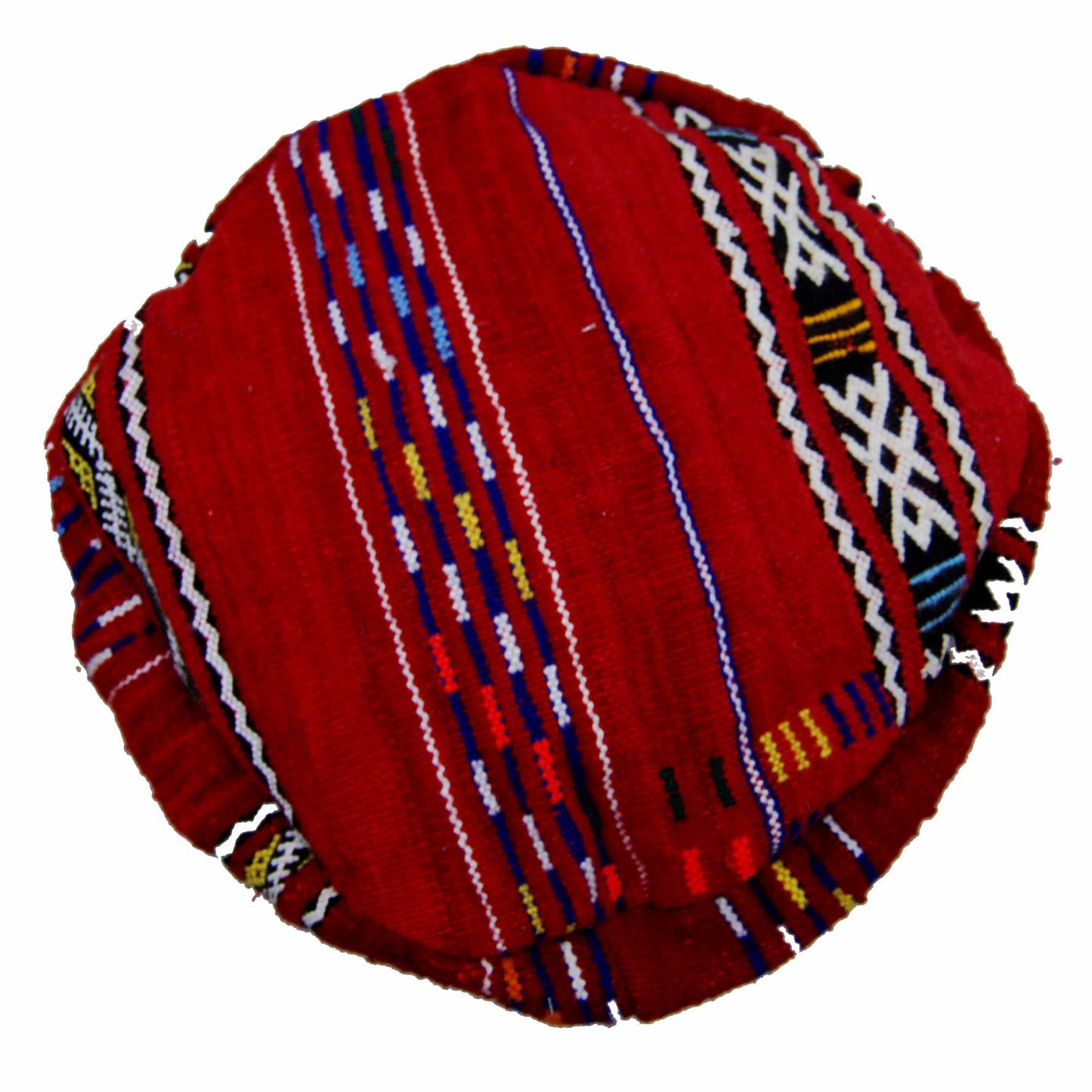 Etnische meubelpoef Marokkaanse wol oosterse kelim voetenbank 1001201232
