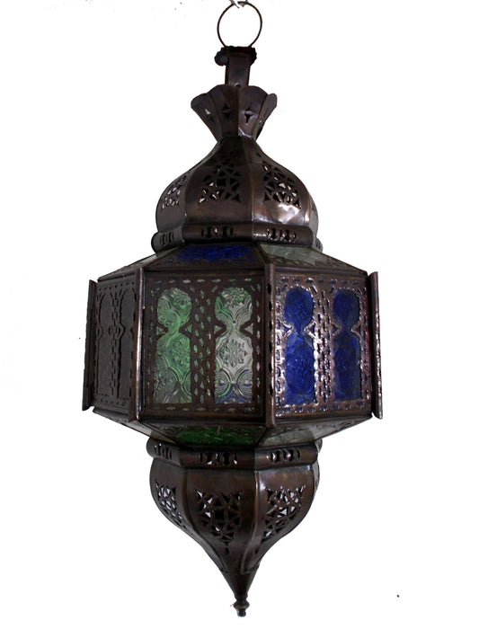 Arredamento Etnico Lampadario Marocchino Lampada Lanterna Orientale  2307181216