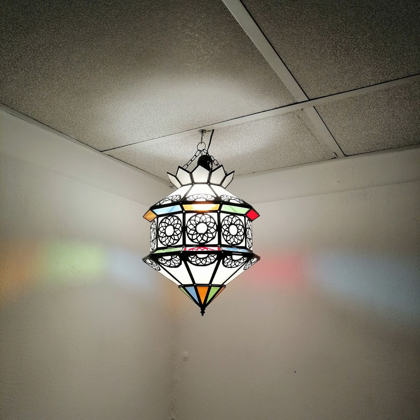 Etnisch decor Marokkaanse kroonluchter Oosterse lantaarnlamp 0603191103