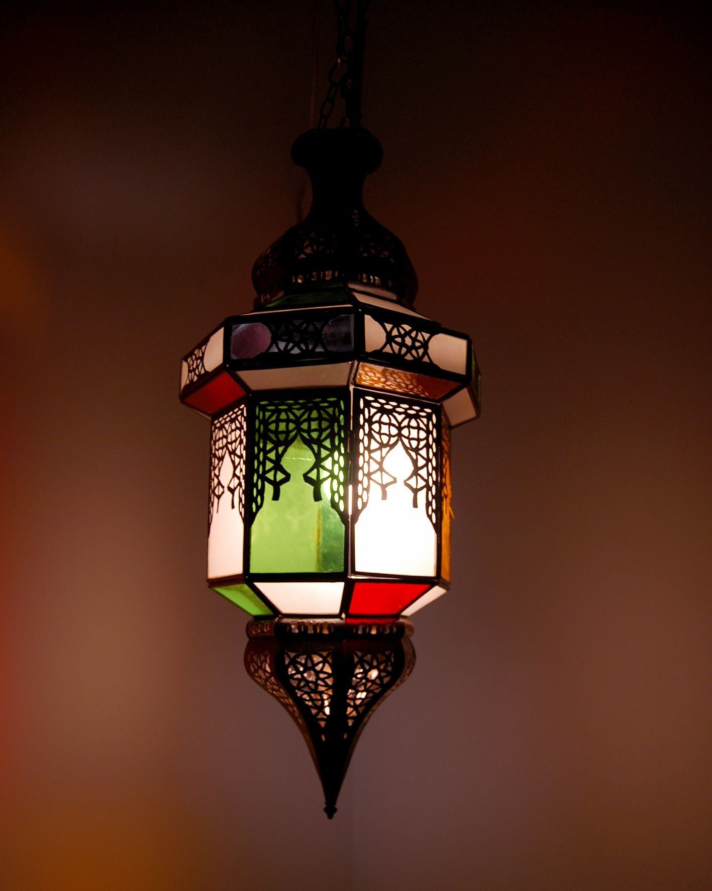 Etnisch decor Marokkaanse kroonluchter Oosterse lantaarnlamp 1207191231