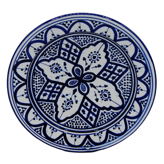 Arredamento Etnico Piatto Ceramica Terracotta Parete Portata Marocco 0808190911