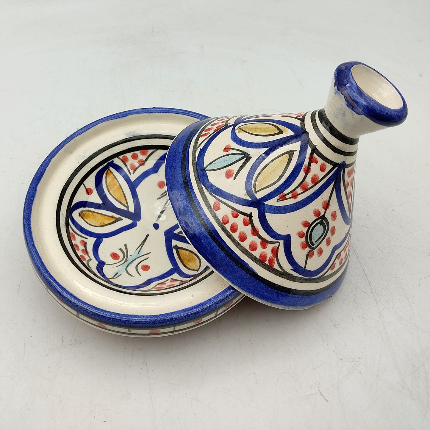 Mini Tajine Etnica Marocco Marocchina Spezie Salse Ceramica Terracotta 1702221318