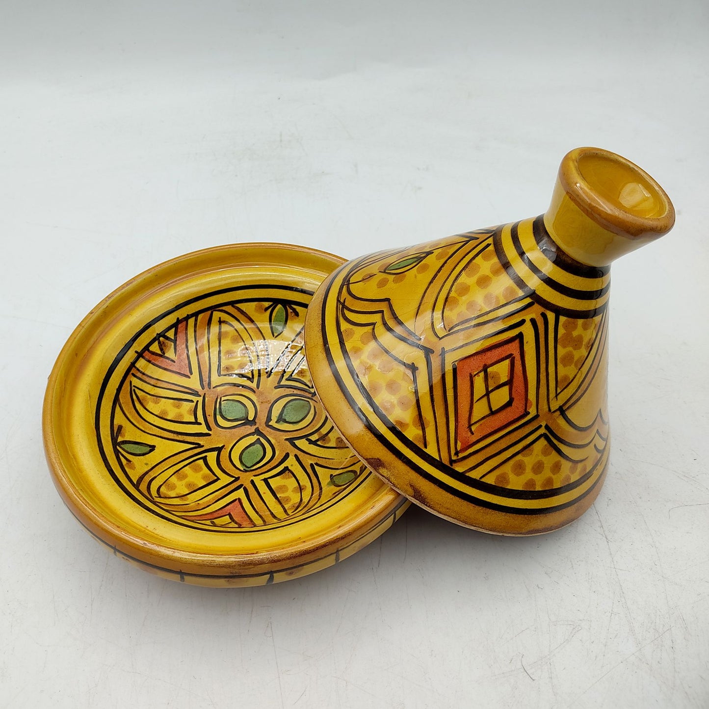 Mini Tajine Etnica Marocco Marocchina Spezie Salse Ceramica Terracotta 1702221415