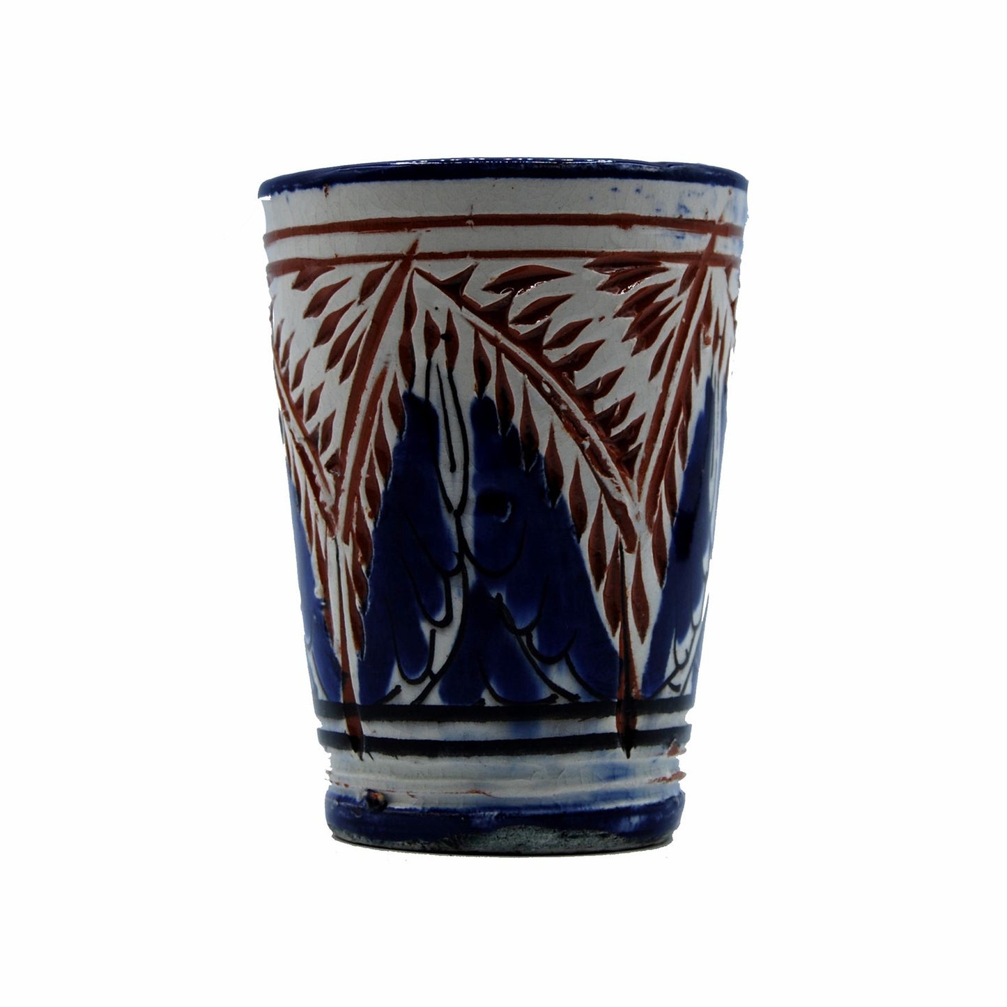 Arredamento Etnico Bicchiere Boccale Ceramica Terre Cuite Marocchino 3007190904