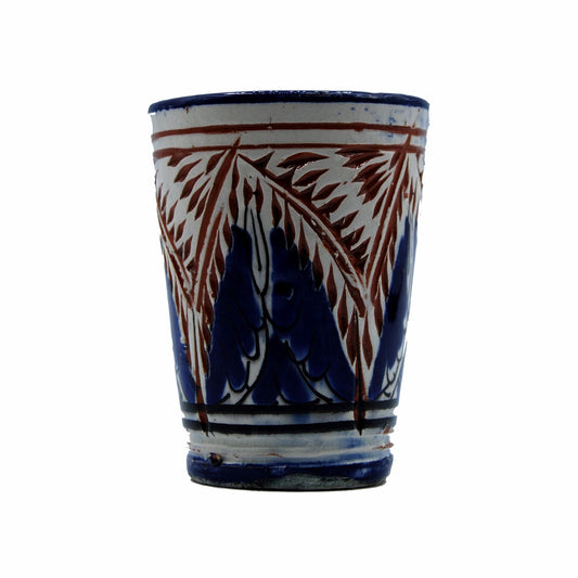 Arredamento Etnico Bicchiere Boccale Ceramica Terracotta Marocchino 3007190904