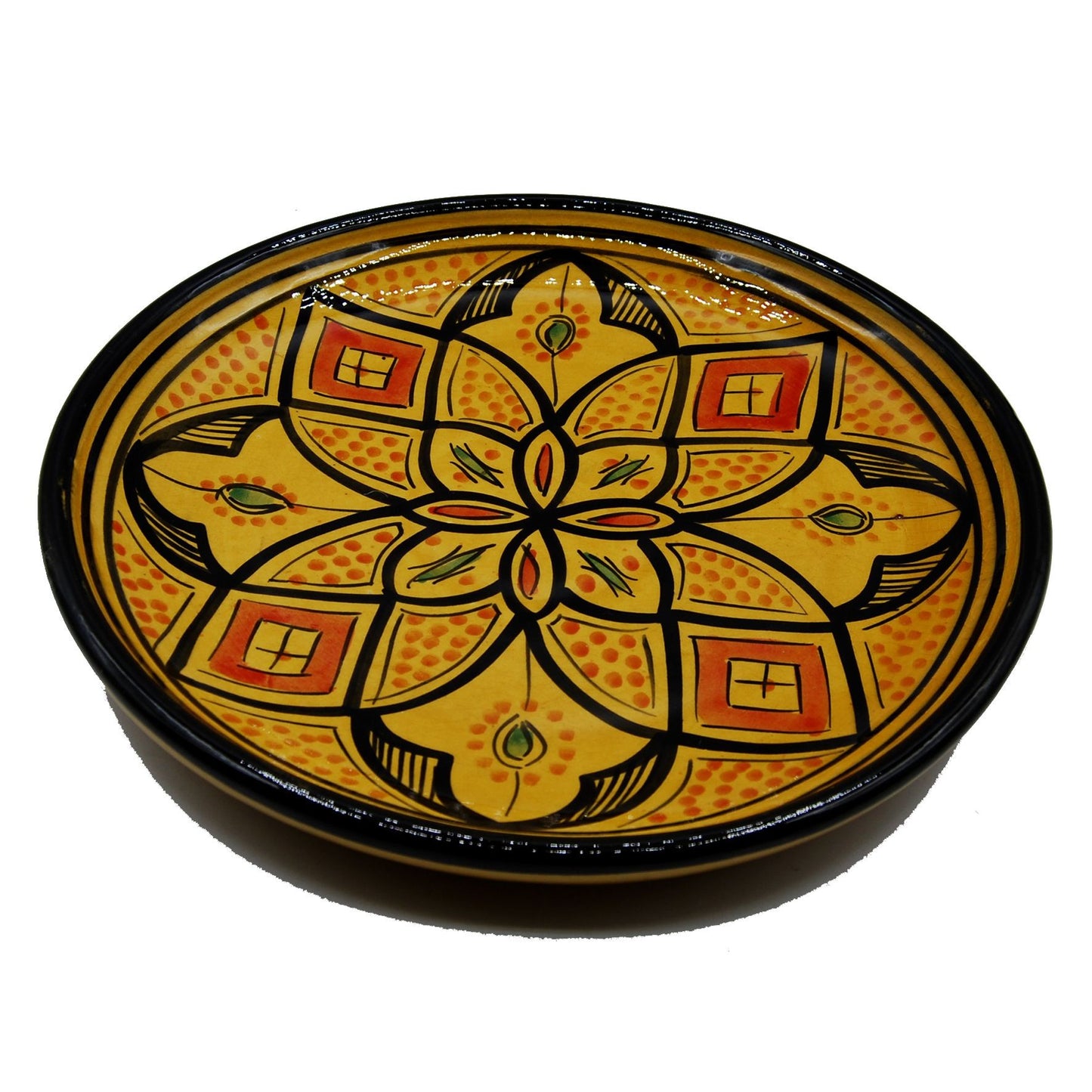 Etnisch ambachtelijk keramiek decoratief bord Marokko 1103201000