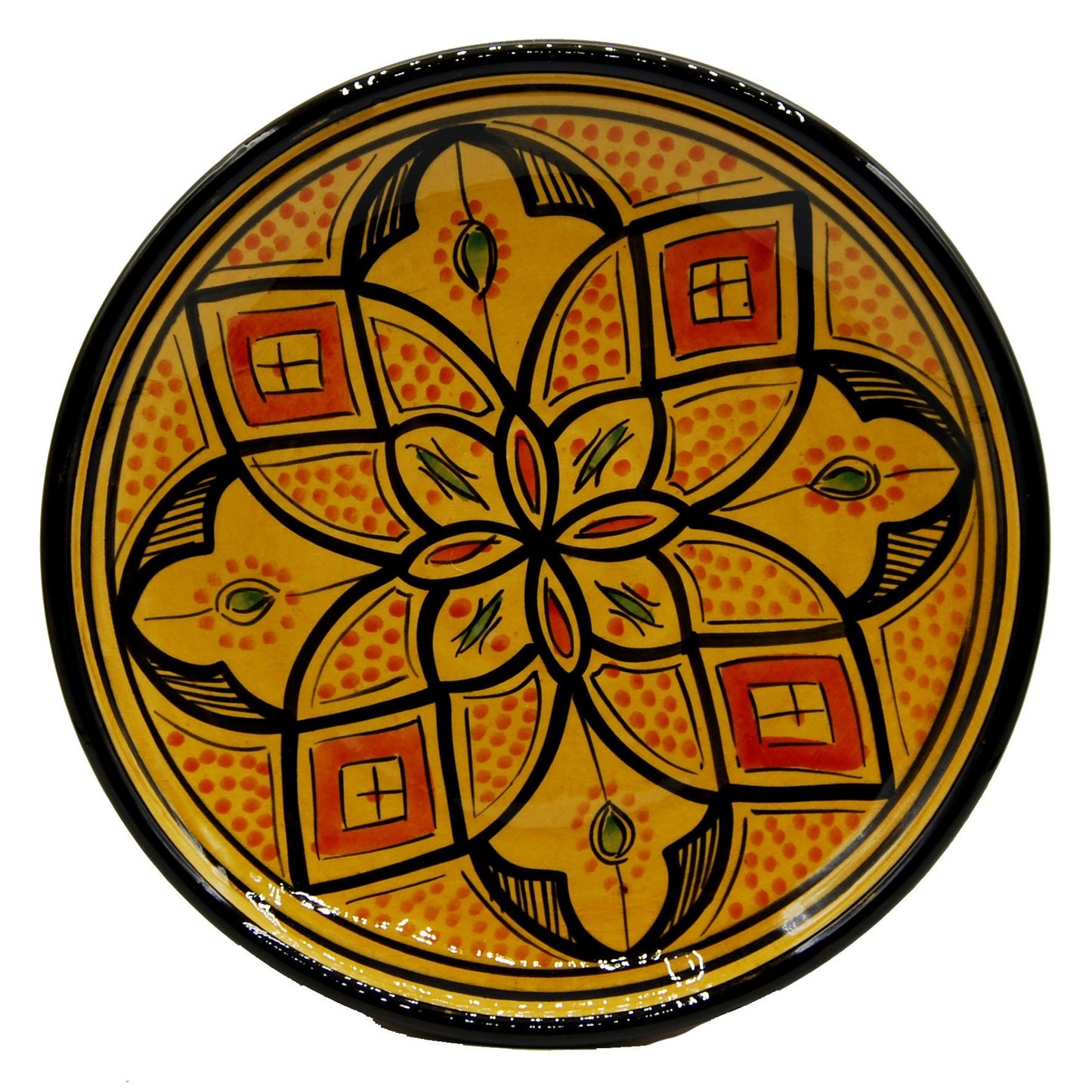 Artigianato Etnico Piatto Ceramica Portata Decorativo Marocco 1103201000