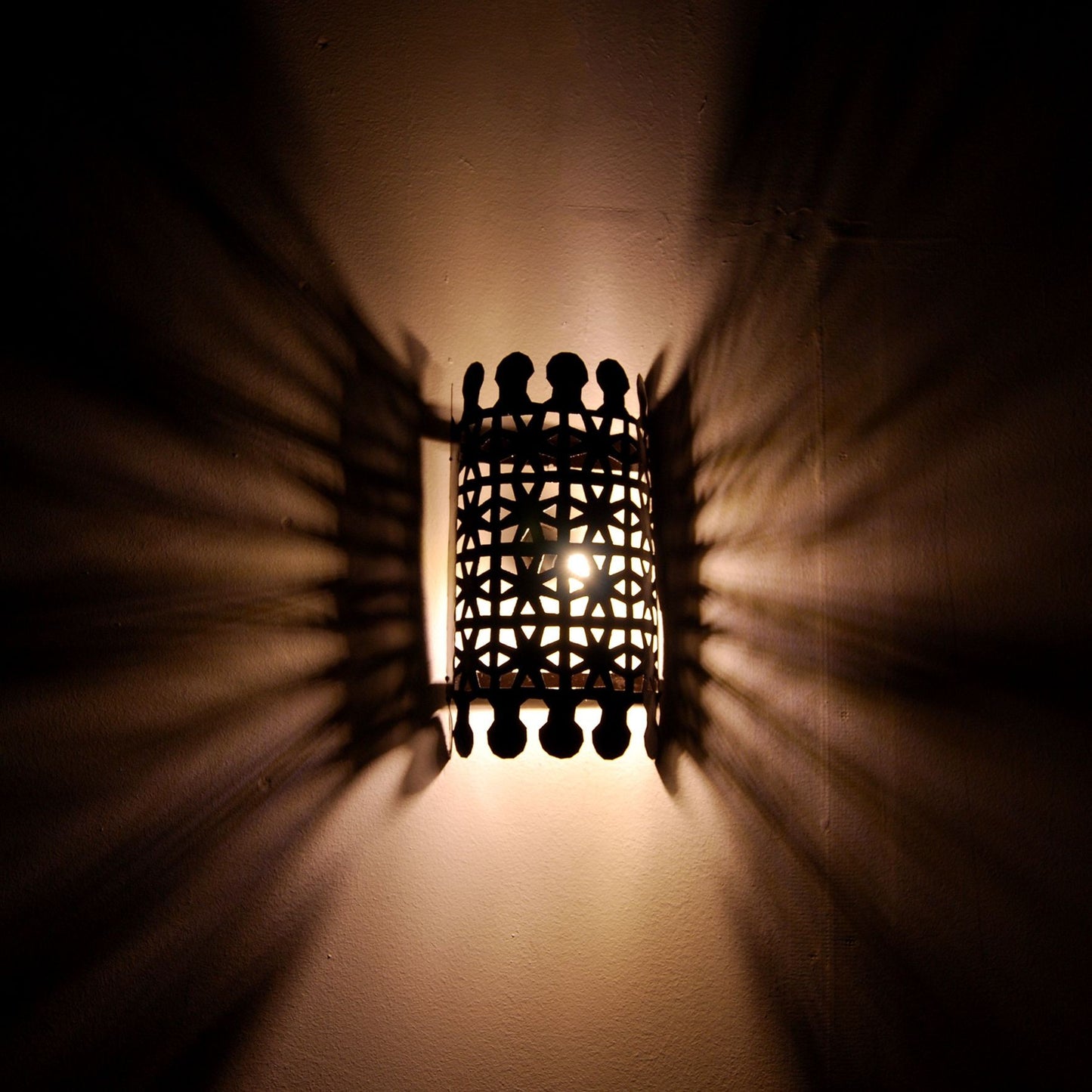 Etnische meubelen wandkandelaar Marokkaanse smeedijzeren lamp 1103201301