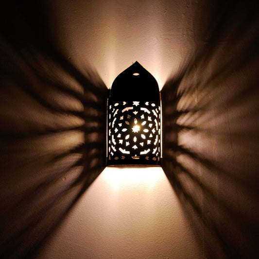 Etnische meubelen wandkandelaar Marokkaanse smeedijzeren lamp 1103201302
