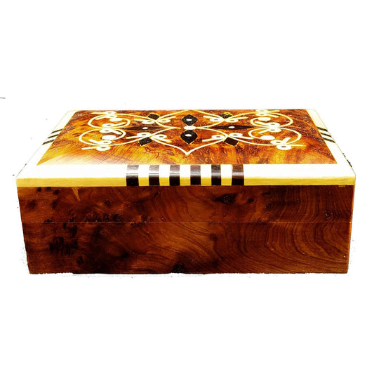 Etnisch meubilair Briar Wood sieradendoos Marokkaans decor 0110201013