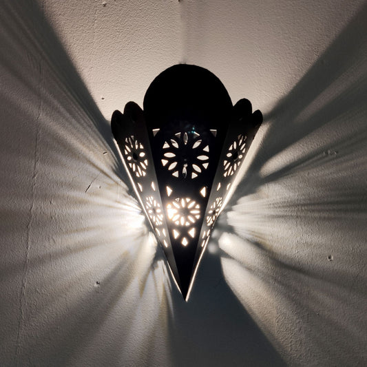 Etnische meubelen wandkandelaar Marokkaanse smeedijzeren lamp 3009200911