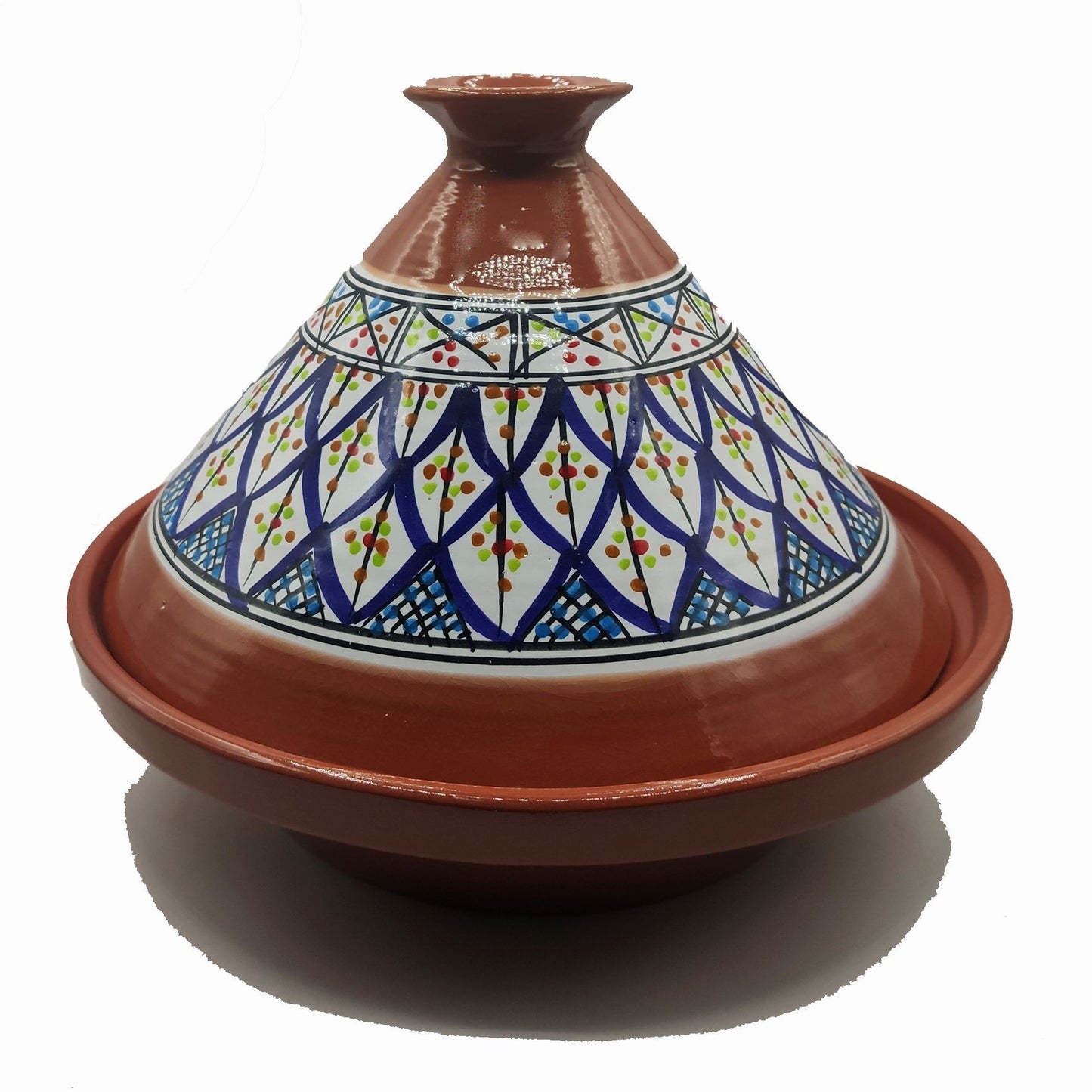 Tajine Terracotta Pot Etnisch Marokkaanse Tunesische Schaal XL 32cm 2910201100