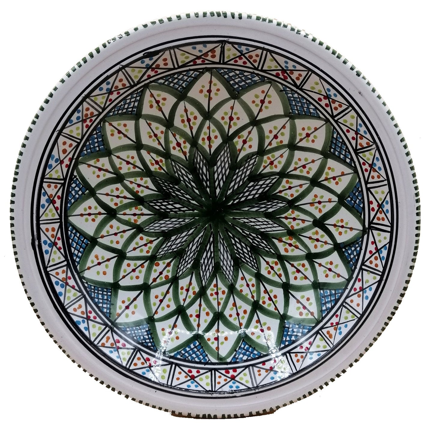 Etnische inrichting keramische plaat decoratief Marokkaans Tunesisch 0411201221