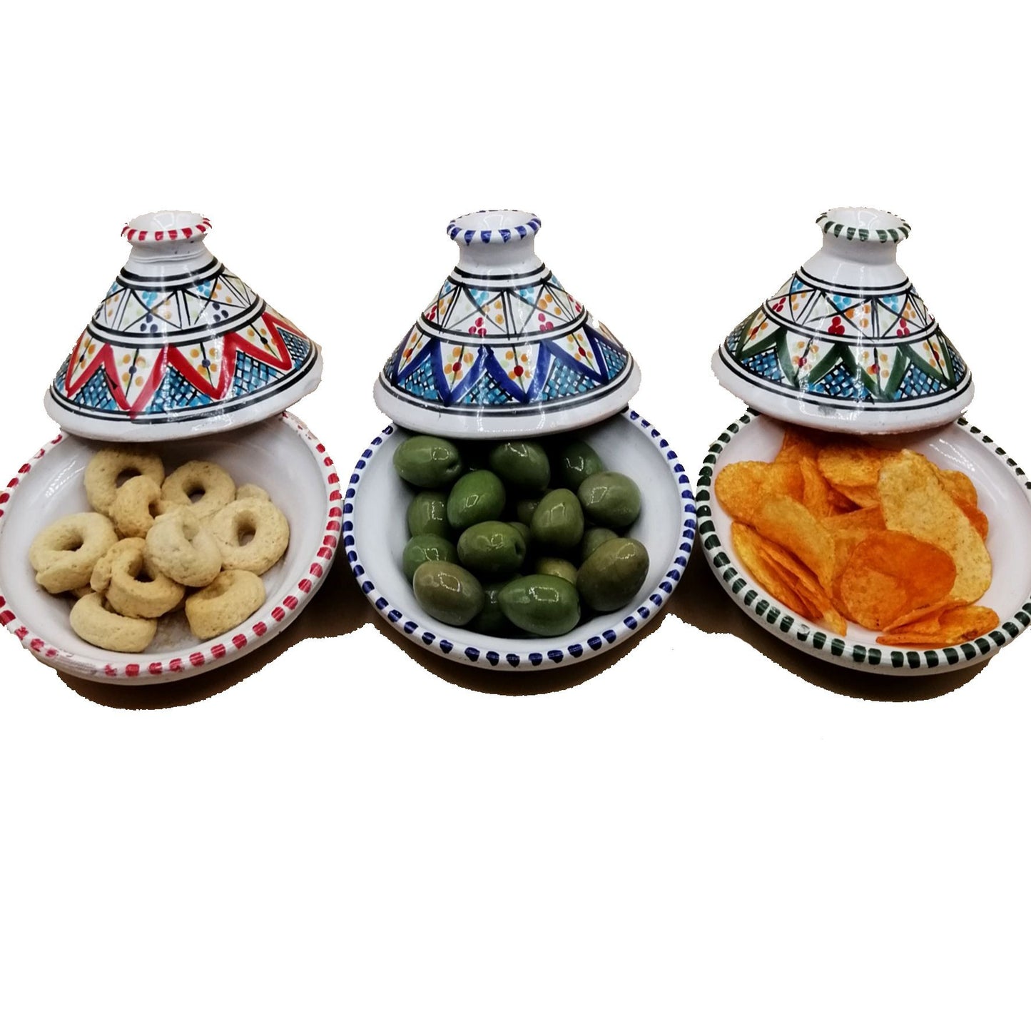 Mini Tajine Etnico Porta Spezie Salse Ceramica Marocchina Tunisina 1211201233