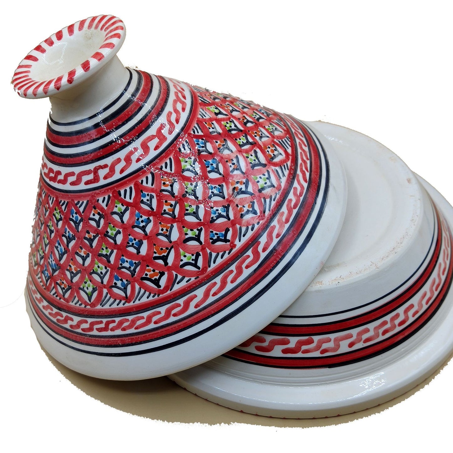 Elite Decoratieve Tajine Marokkaans Keramiek Tunesisch Etnisch Groot 0311201104