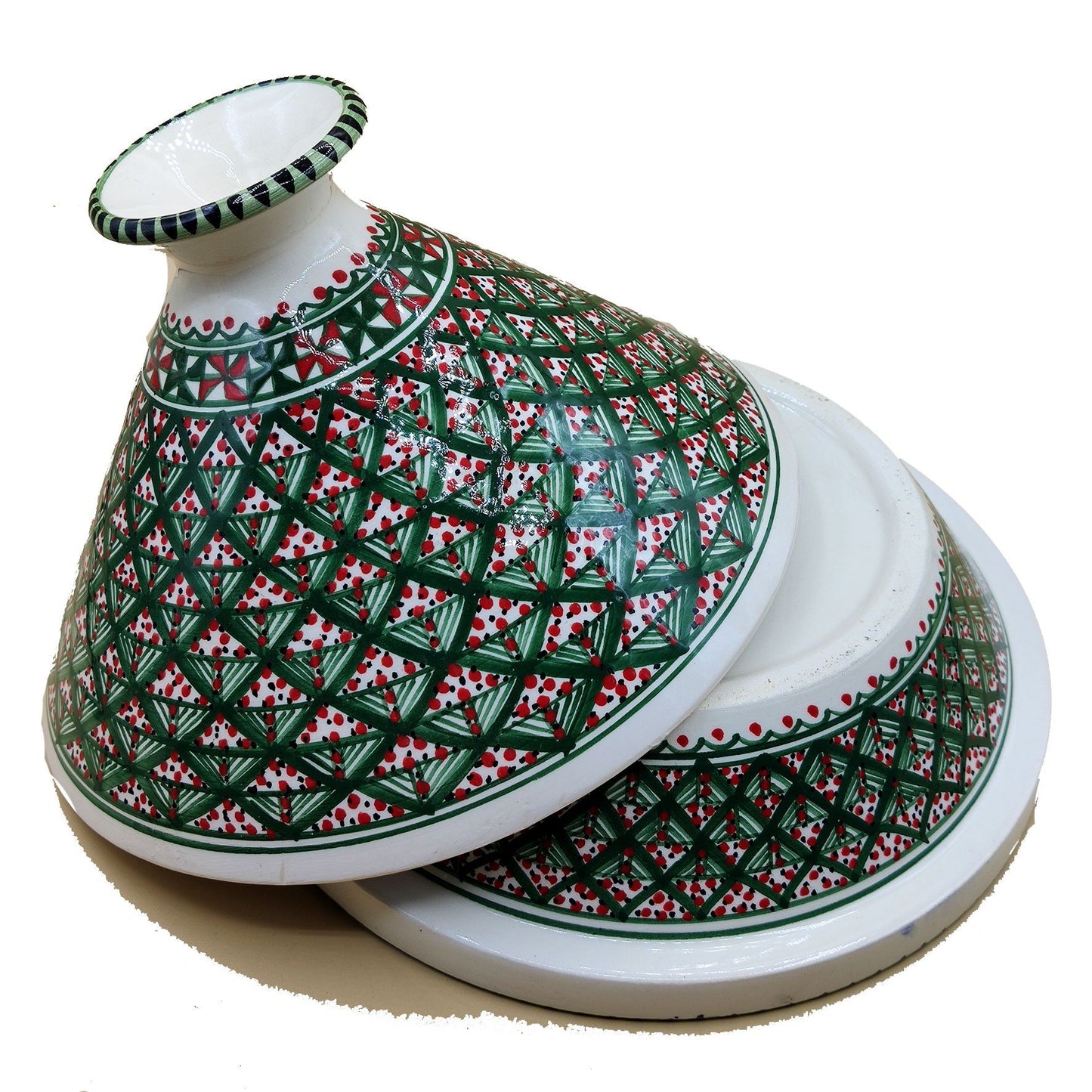 Elite Decoratieve Tajine Marokkaans Keramiek Tunesisch Etnisch Groot 0311201105