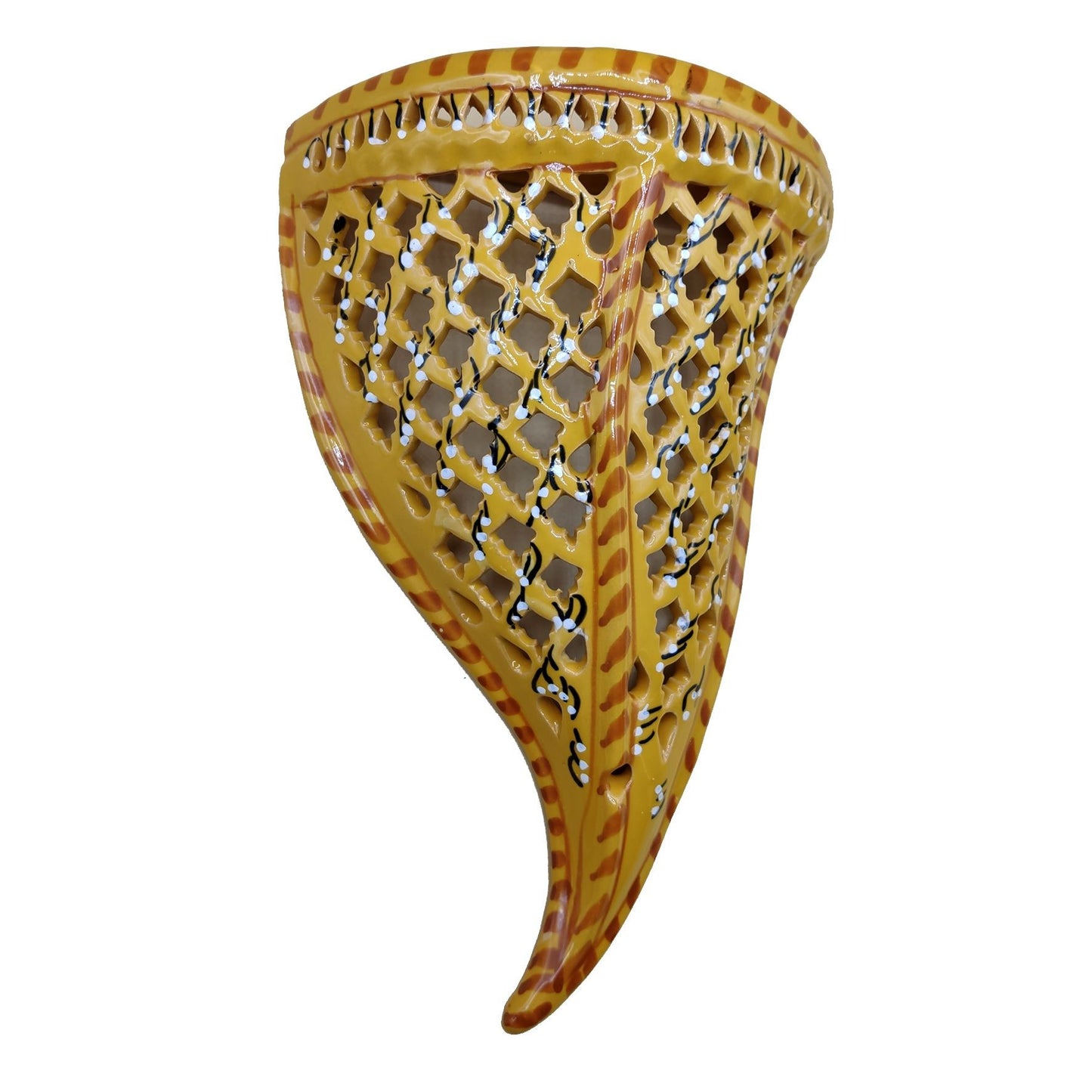 Arredo Etnico Applique Parete Lampada Ceramica Tunisina Marocchina 2511200906