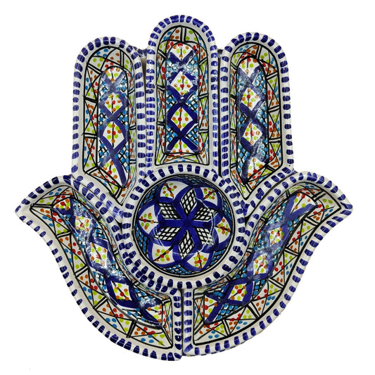 Antipastiera Piatto Etnico Ceramica Terracotta Tunisina Marocchina 2611201214